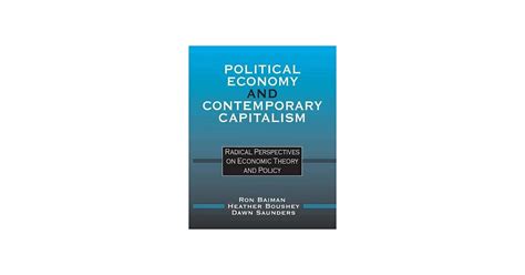 博客來 Political Economy And Contemporary Capitalism Radical Perspectives