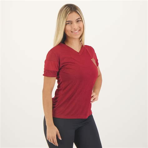 Camisa Fluminense Armadura Feminina Vinho FutFanatics