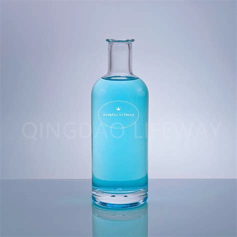 Ml Ml Different Sizes Super Flint Glass Round Liquor Bottle For