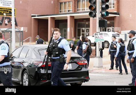 St Louis United States 24th Oct 2022 St Louis Police Patrol The