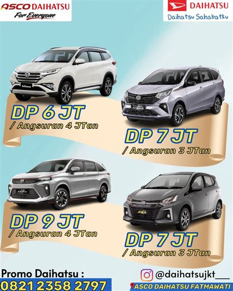 Daihatsu Sigra Ayla Terios Xenia Mobil Motor Mobil Untuk Dijual Di