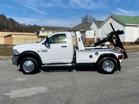 Dodge Ram Self Loader Tow Truck Wrecker Car Hauler Repo Truck