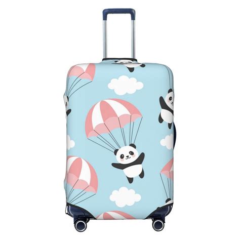 Easygdp Cute Panda Flying In The Sky Print Elastic And Washable