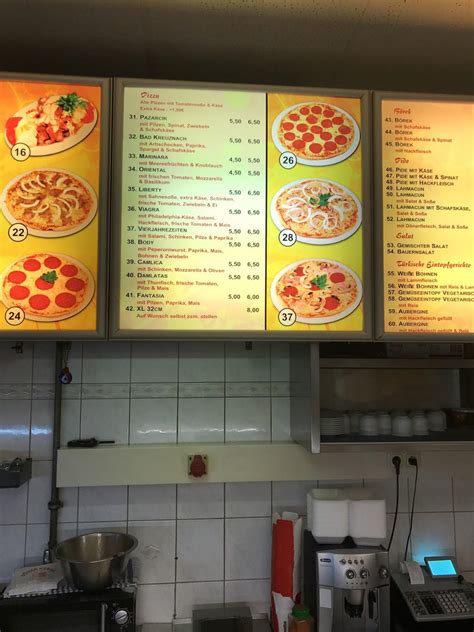 Speisekarte Von Antalya D Ner Pizza Haus Bad Kreuznach