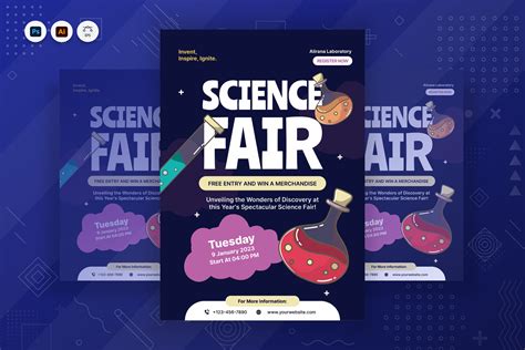 Science Fair Poster Graphic by FannanStudio · Creative Fabrica