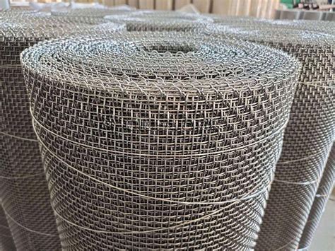 44mesh Selvage Stainless Steel Industrial Woven Wire Cloth