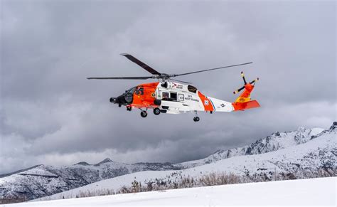 DVIDS Images Coast Guard MH 60 Jayhawk Helicopter Aircrews From Air