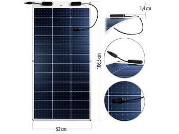 Revolt Sonnenkollektor Er Set Flexible Monokristalline Solarmodule