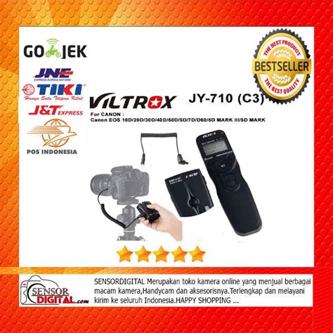 Jual Viltrox JY 710 C3 Wireless Timer Remote Controller For Canon C3