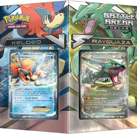 Pokemon Tcg Battle Arena Decks Keldeo Vs Rayquaza 820650801686