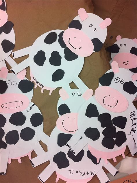 Cow Craft Farm Animals Preschool Farm Theme Preschool Farm Animal