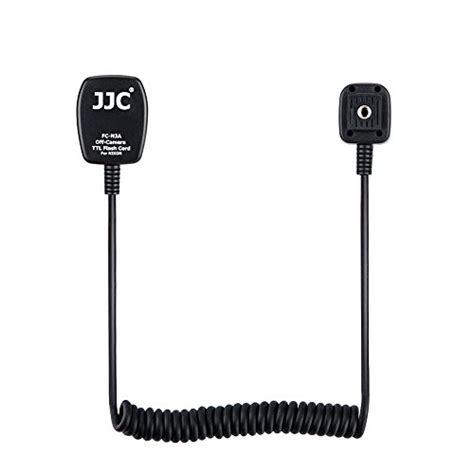 Flash TTL Cord JJC Off Camera Flash Hot Shoe Cord For Nikon D7200 D5600 D5500 D5300 D5000 D3400