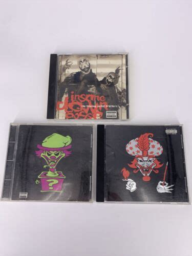 Insane Clown Posse Lot Of 3 CD ICP AMAZING JECKEL BRO GREAT MILENKO