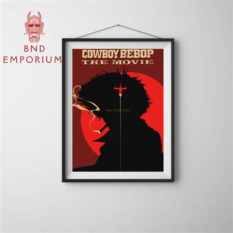 Captivating Vintage Cowboy Bebop Posters: Space Cowboy Art, Minimalist ...