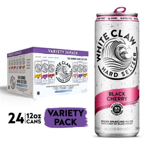 White Claw Hard Seltzer Variety Pack 24 Cans 12 Fl Oz Fred Meyer