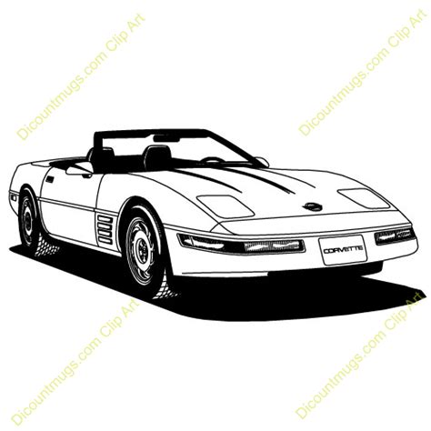 Corvette Clip Art