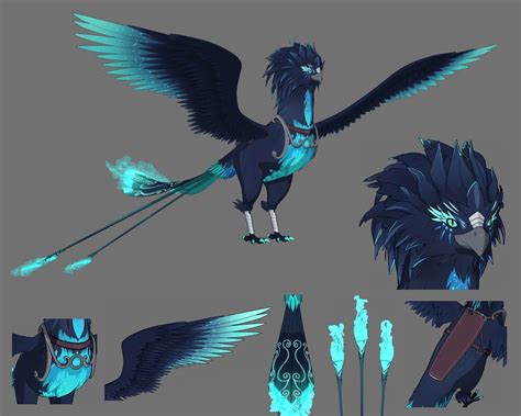 Moon Phoenix The Dragon Prince Wiki Fandom Mythical Creatures Art