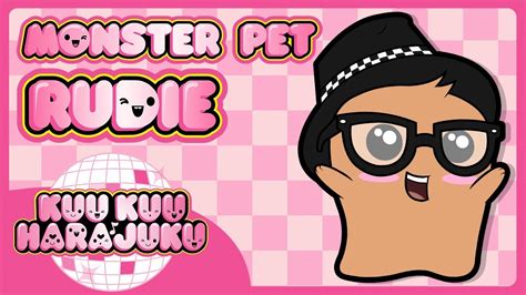 Kuu Kuu Harajuku Monster Pet Rudie Lets Draw It Kawaii Youtube