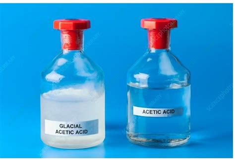 Transparent Glacial Acetic Acid For Industrial Packaging Size Kg