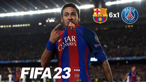 ESQUEMA TÁTICO LA REMONTADA BARCELONA FIFA 23 PS4 PS5 YouTube