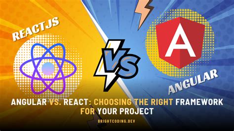 Angular Vs React Choosing The Right Framework For Your Project