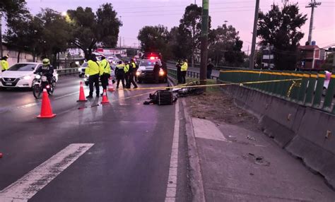 Motociclista muere al derrapar sobre Periférico Oriente El Universal