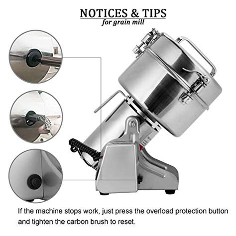 APWONE 2000gram Electric Grain Mills Grinder Powder LCD Digital