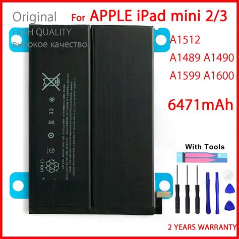 Genuine A Battery For Ipad Mini Mini Mini A A