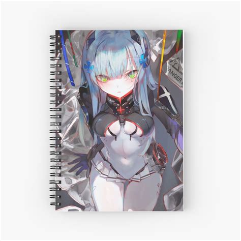 HK416 Girls Frontline T Doll Sexy Lewd Boobs Tits Hentai Anime Girl Spiral Notebook For Sale