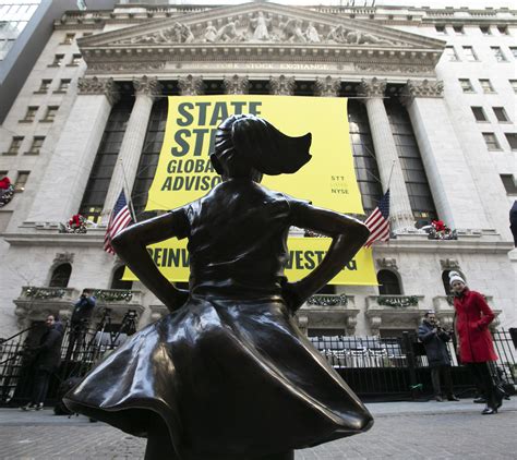 Wall Street S Fearless Girl Statue Gets New Place Of Honor Ap News