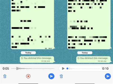 WhatsApp vous permet désormais de prévisualiser les messages vocaux