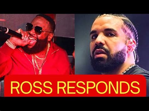 Rick Ross Response To Drake Diss Youtube