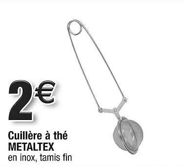 Promo Cuillère à Thé Metaltex chez Cora iCatalogue fr