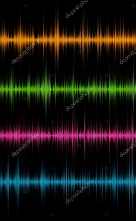 Music sound waves — Stock Vector © iunewind #119489152