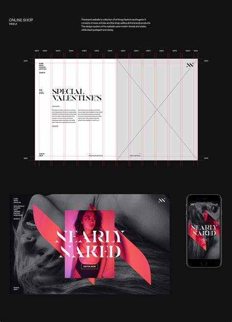 NEARLY NAKED Brand Images Behance