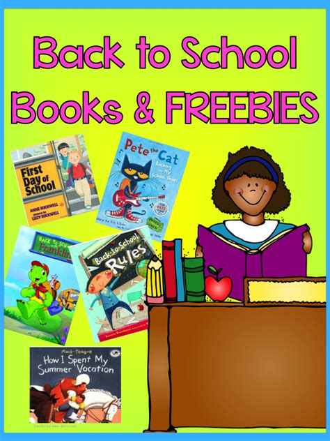 Back to School Books and a FREEBIE - Teach123