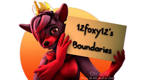 12foxy12 Boundaries