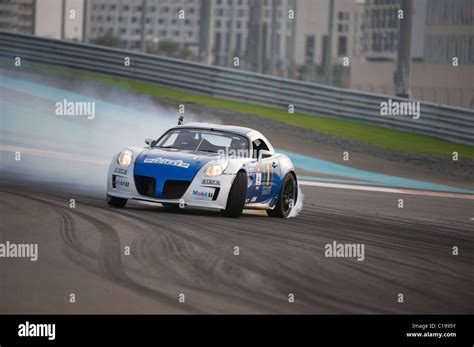 Formula Drift Yas Marina Circuit March Abu Dhabi Uae Stock