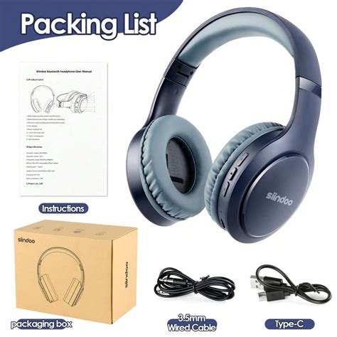 Siindoo JH-919 Black Foldable Wireless Bluetooth Headset With 3 EQ ...