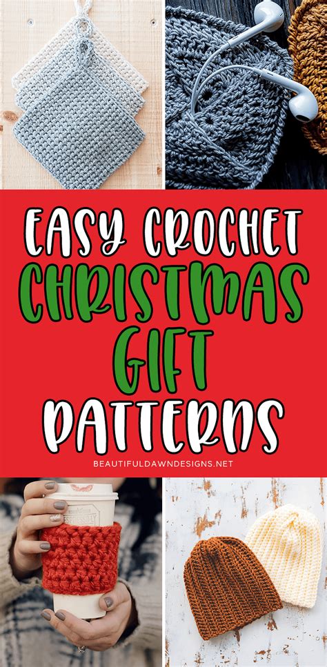 20 Easy Christmas Crochet Patterns And Gift Ideas Beautiful Dawn