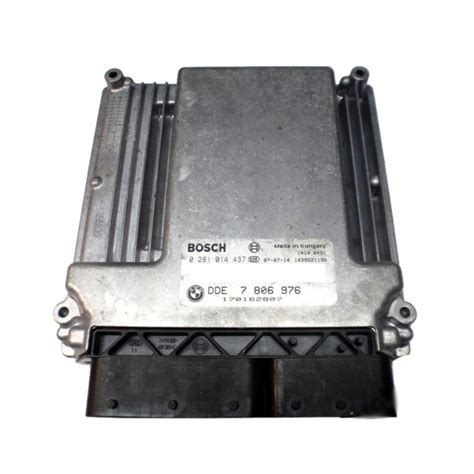 Motor Unidad De Control Ecu Bmw E X D Code