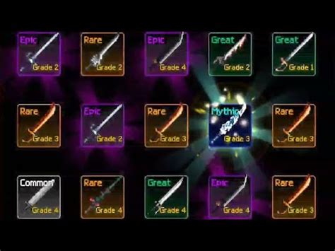 Slayer Legend Diamonds Summon Weapons Mythic Grade