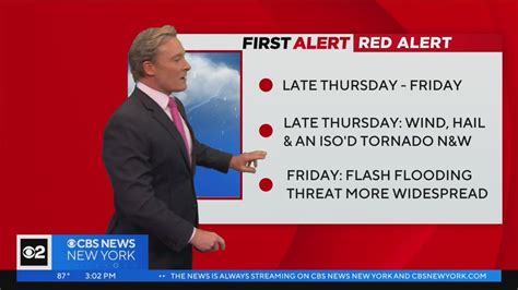 First Alert Weather CBS New York S Thursday 3 P M Update 7 13 23