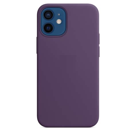 Iphone 12 Mini Silicone Case S Magsafe Amethyst Emobilshop Cz