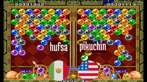 Ft10 Pbobblen Hufsa Mx Vs Pikuchin Us Puzzle Bobble Fightcade Apr 17 Youtube