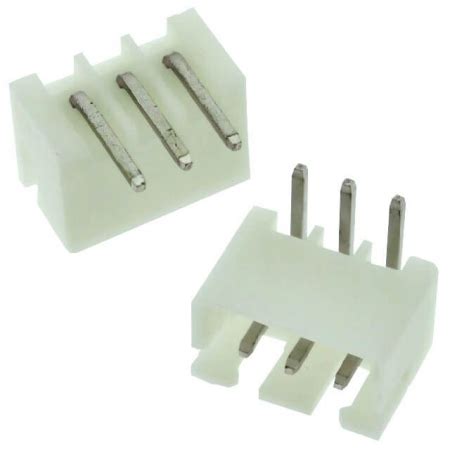 Conector KK 3 Vias Macho 90 2 5mm Branco DS1069 3MRW6XB