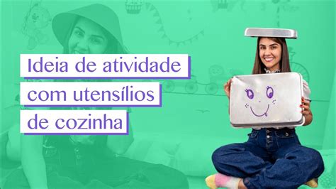 Ideia de atividade utensílios de cozinha YouTube