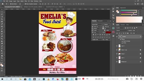 How To Design Ghana Food Joint Vender Or Poster Or Flyer Or Banner