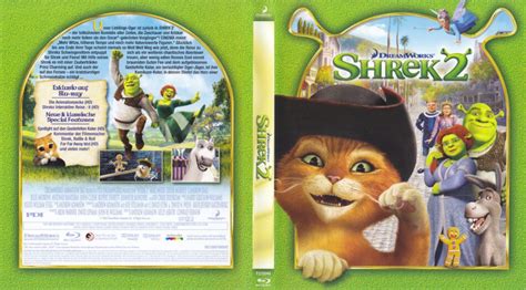 Shrek 2 Blu-Ray DVD Cover (2004) R2 German