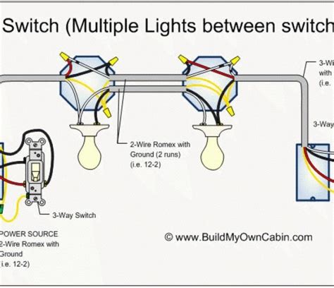 Multiple Lights On One Switch Diagram